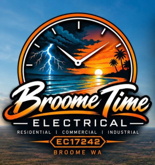 Broome Time Electrical Logo